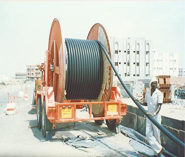 132 KV Cable Pulling